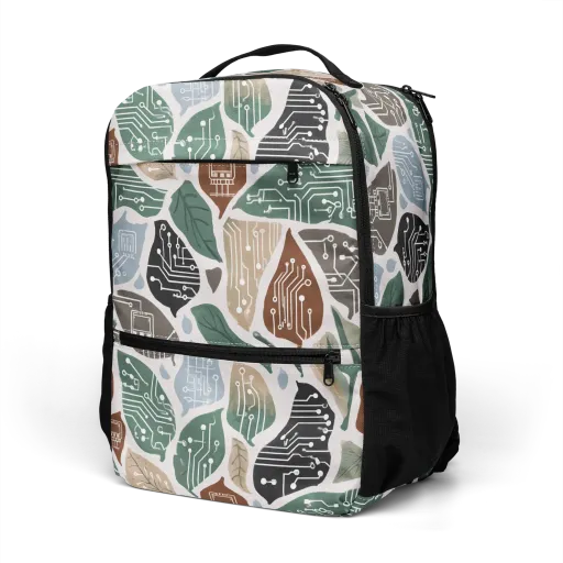 Botanical Logic on a Utility Backpack