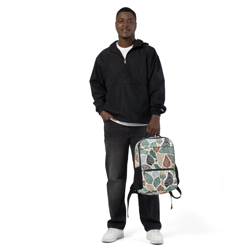 Botanical Logic on Utility Backpack — Front