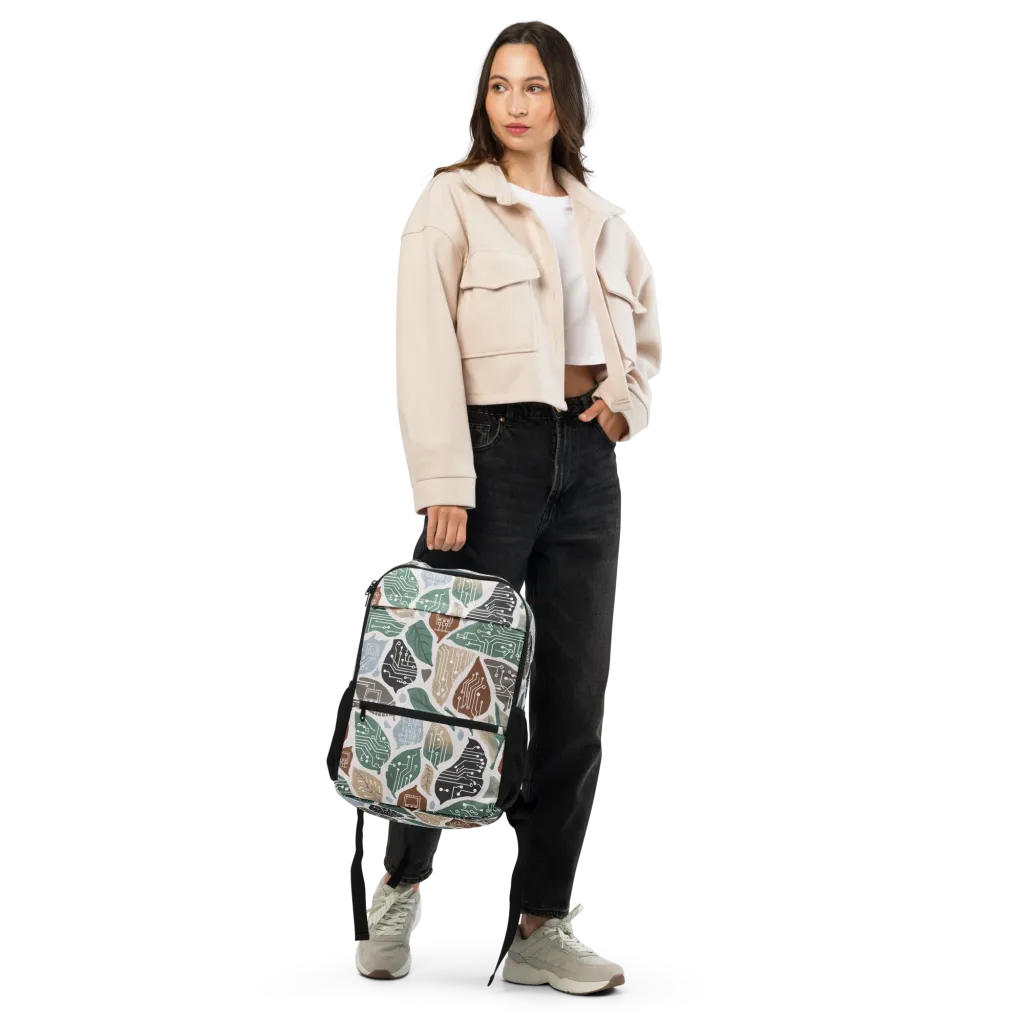 Botanical Logic on Utility Backpack — Front