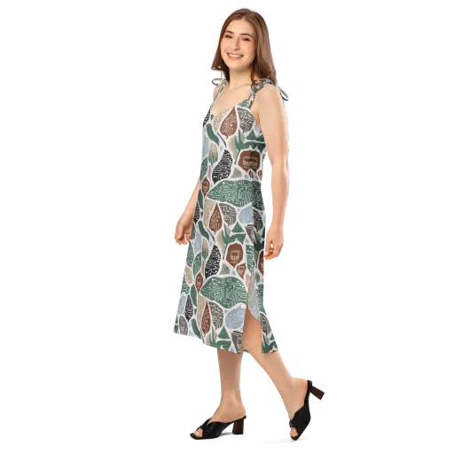 Botanical Logic on a Slip Dress