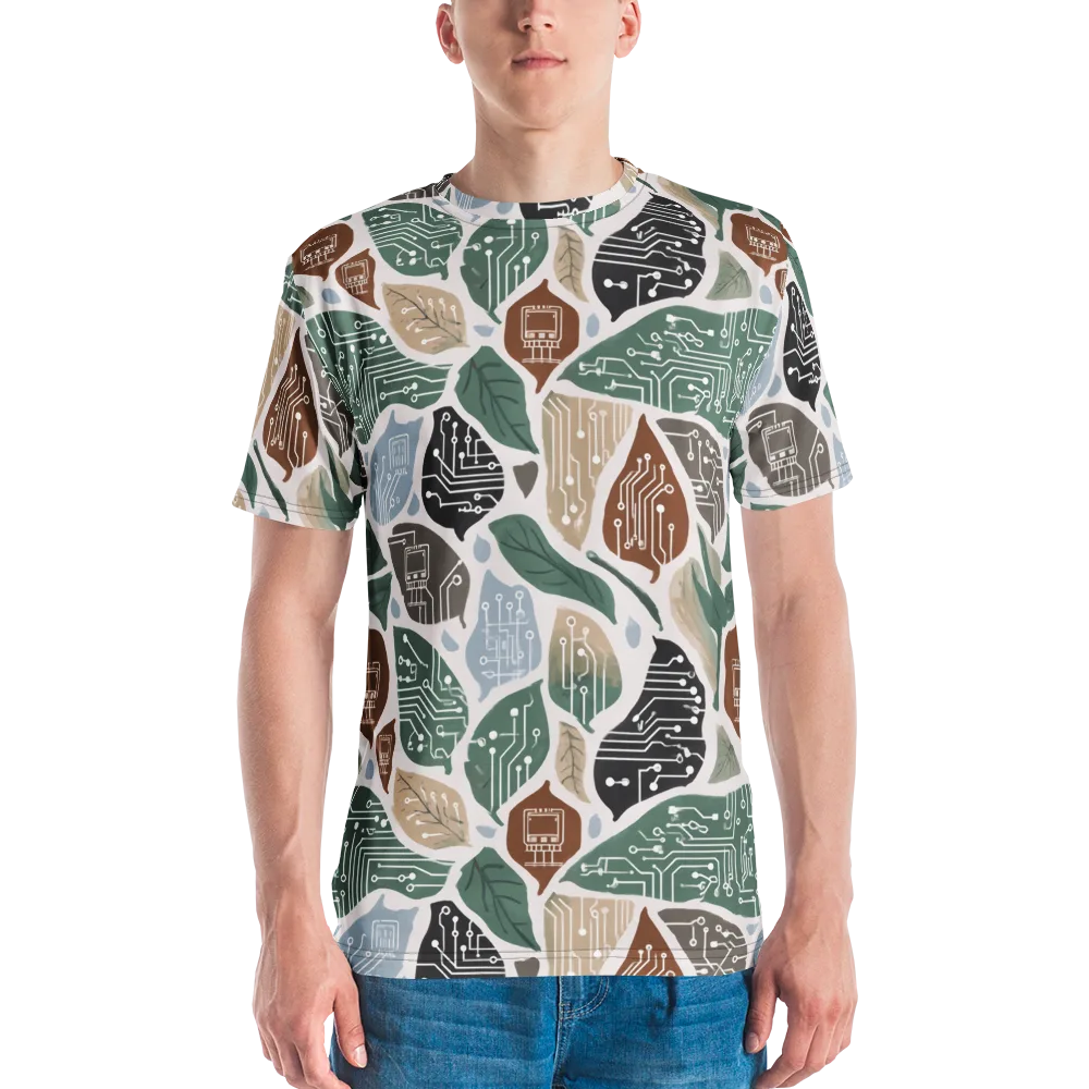 Botanical Logic on Men's Crew Neck T-Shirt — Front