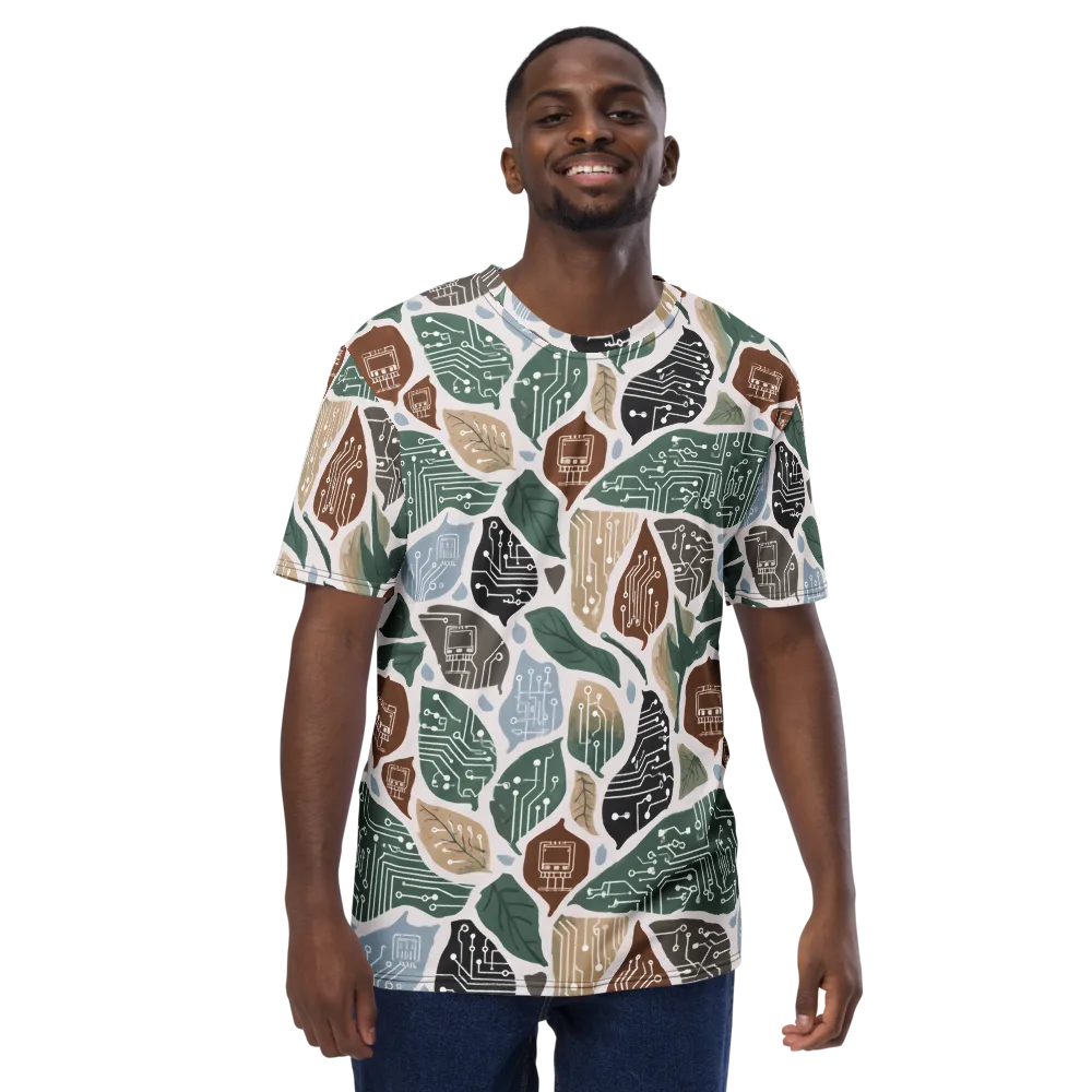 Botanical Logic on Men's Crew Neck T-Shirt — Front
