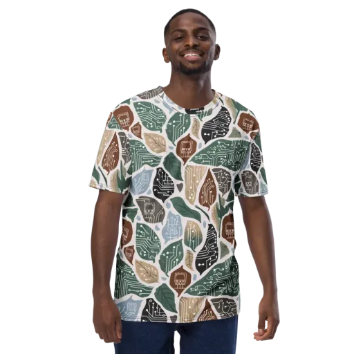 Botanical Logic on a Men's Crew Neck T-Shirt