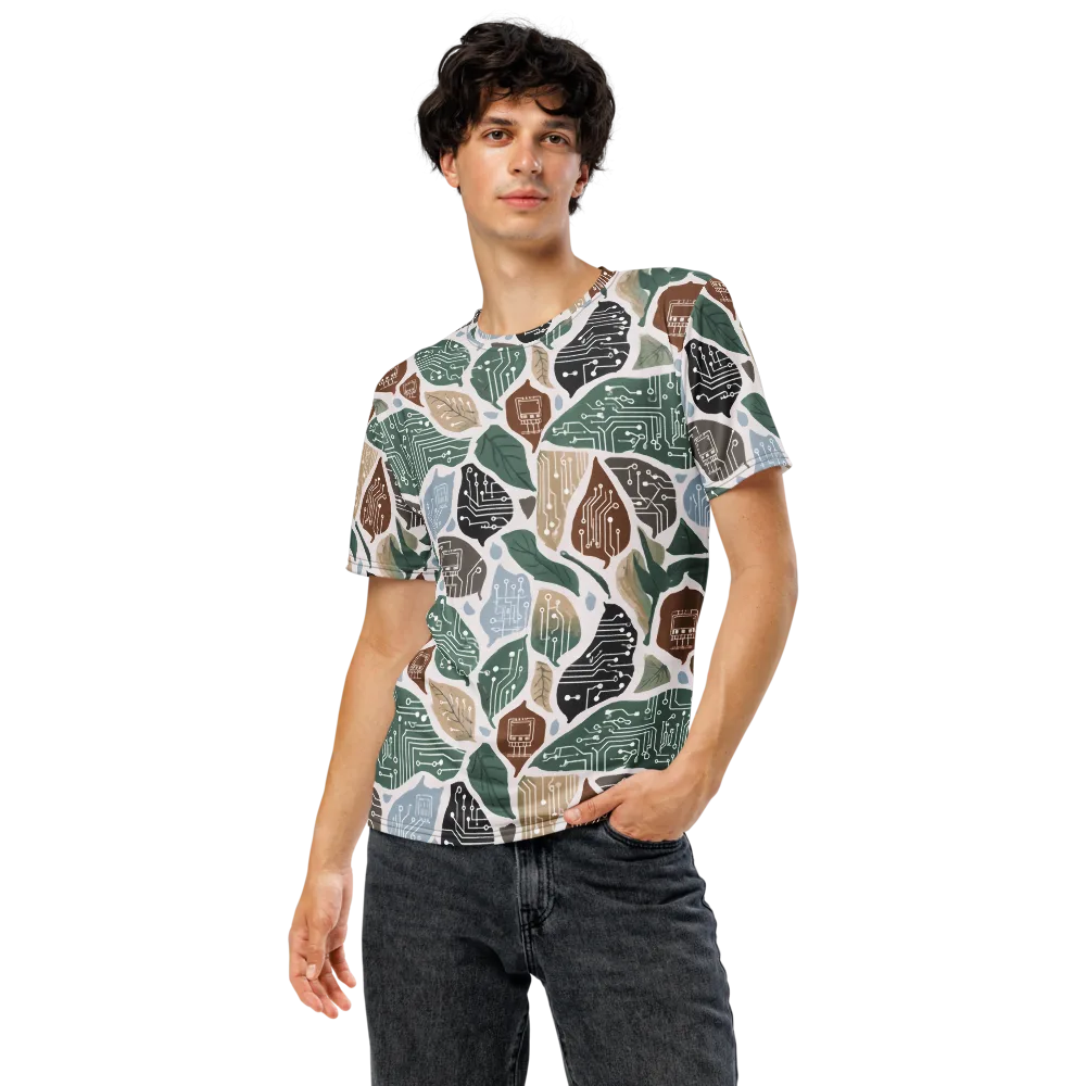 Botanical Logic on Men's Crew Neck T-Shirt — Front