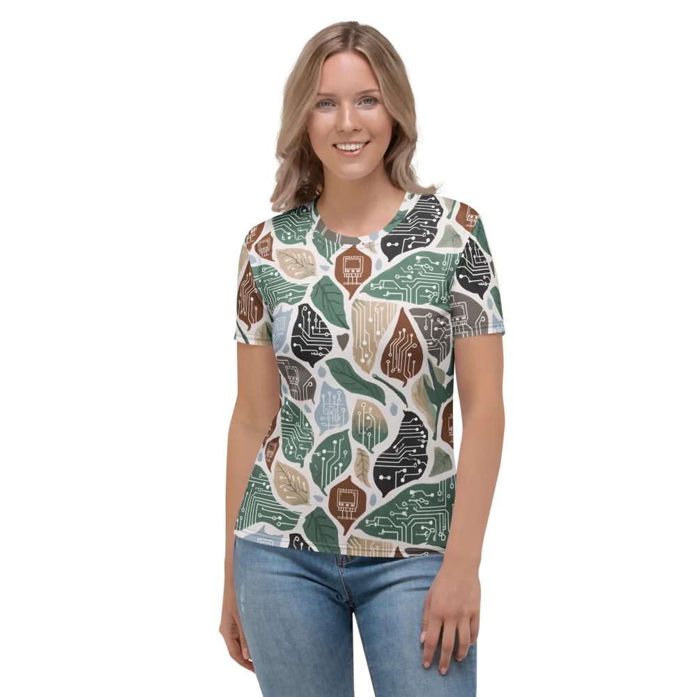 Botanical Logic on Women's Crew Neck T-Shirt — Front