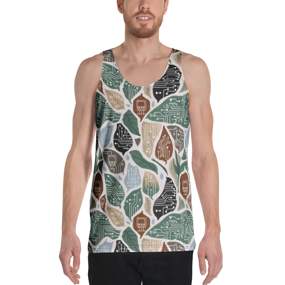 Botanical Logic on Men's Tank Top — Front