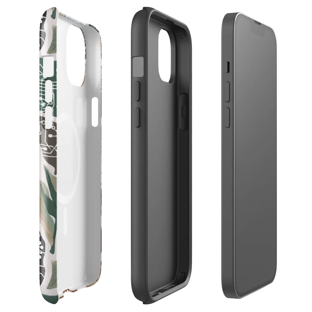 Botanical Logic on MagSafe Tough Case for iPhone® — Front