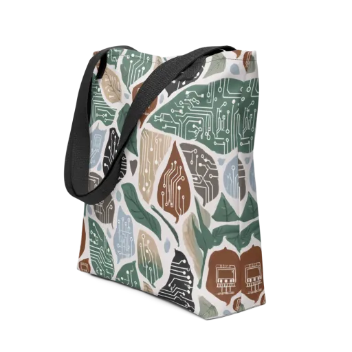 Botanical Logic on a Tote Bag