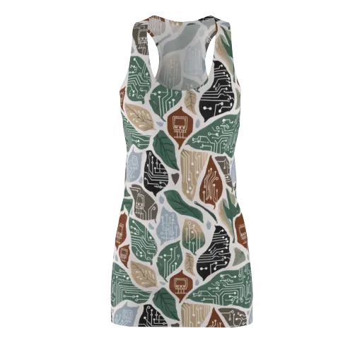 Botanical Logic on a Racerback Dress