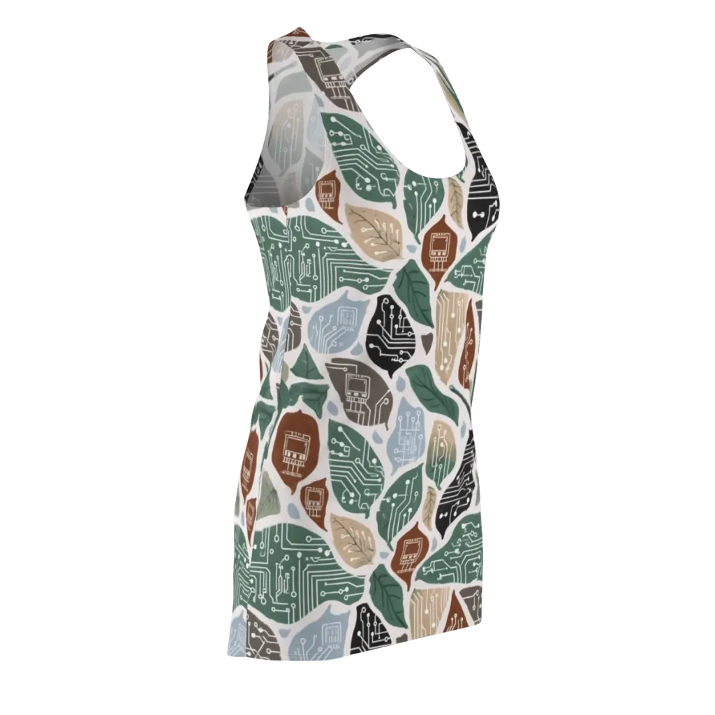 Botanical Logic on Racerback Dress — Front Side