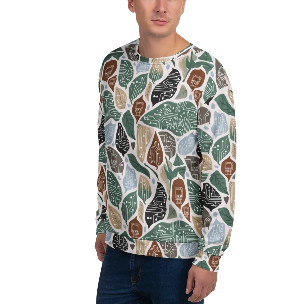 Botanical Logic on Sweatshirt — Left Front