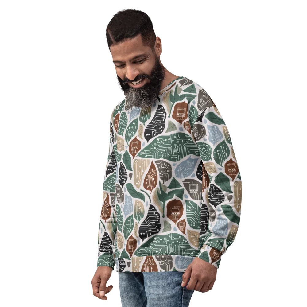 Botanical Logic on Sweatshirt — Left Front