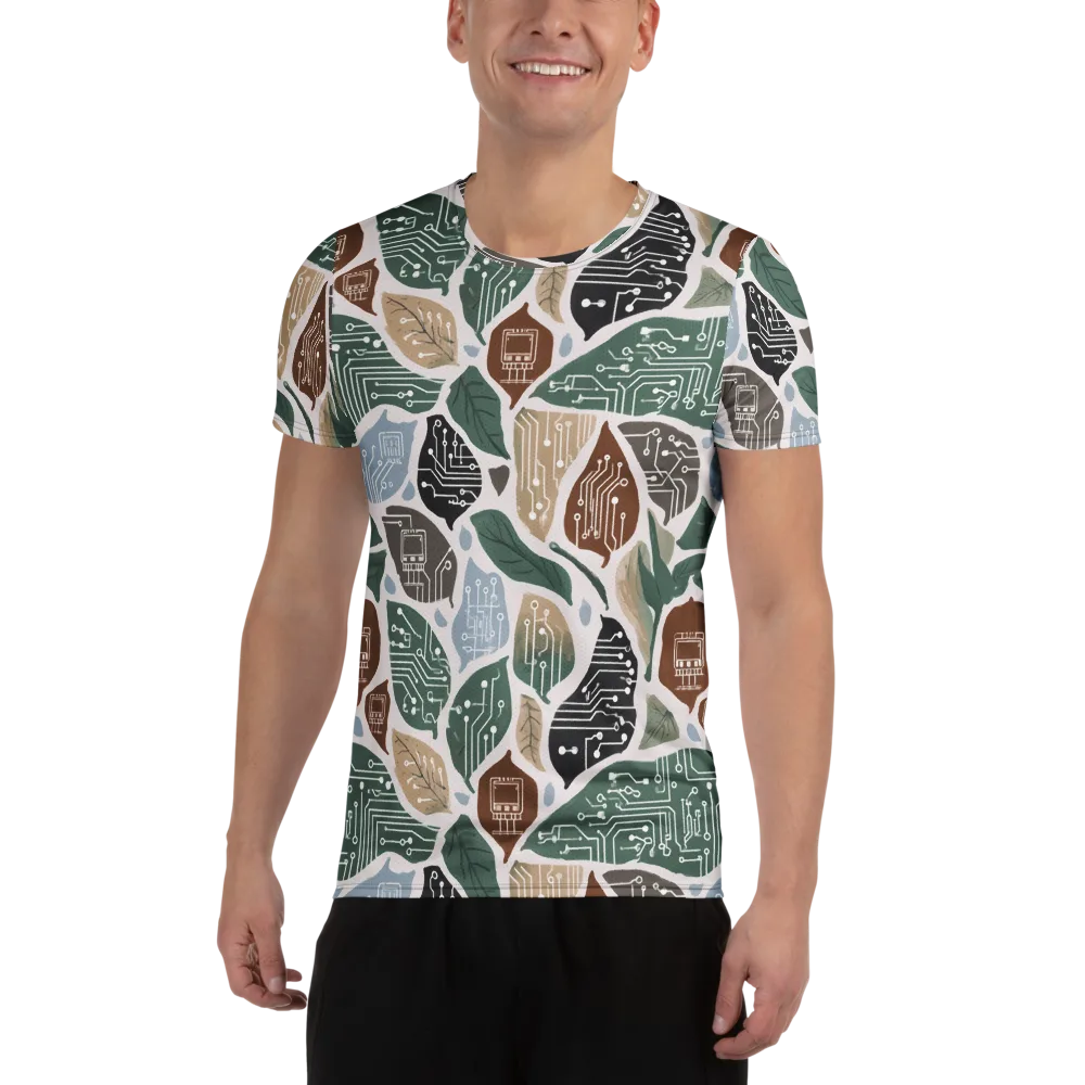 Botanical Logic on Men's Athletic T-Shirt — Front