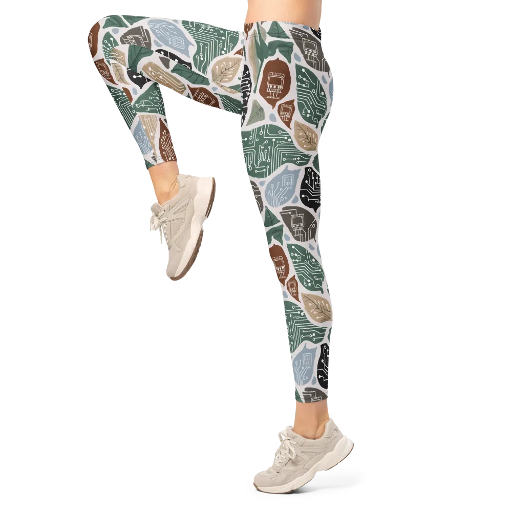 Botanical Logic on Leggings — Left