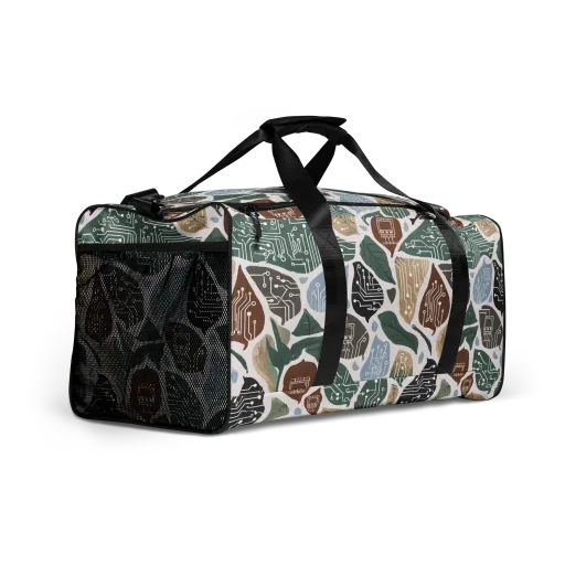 Botanical Logic on a Duffle Bag