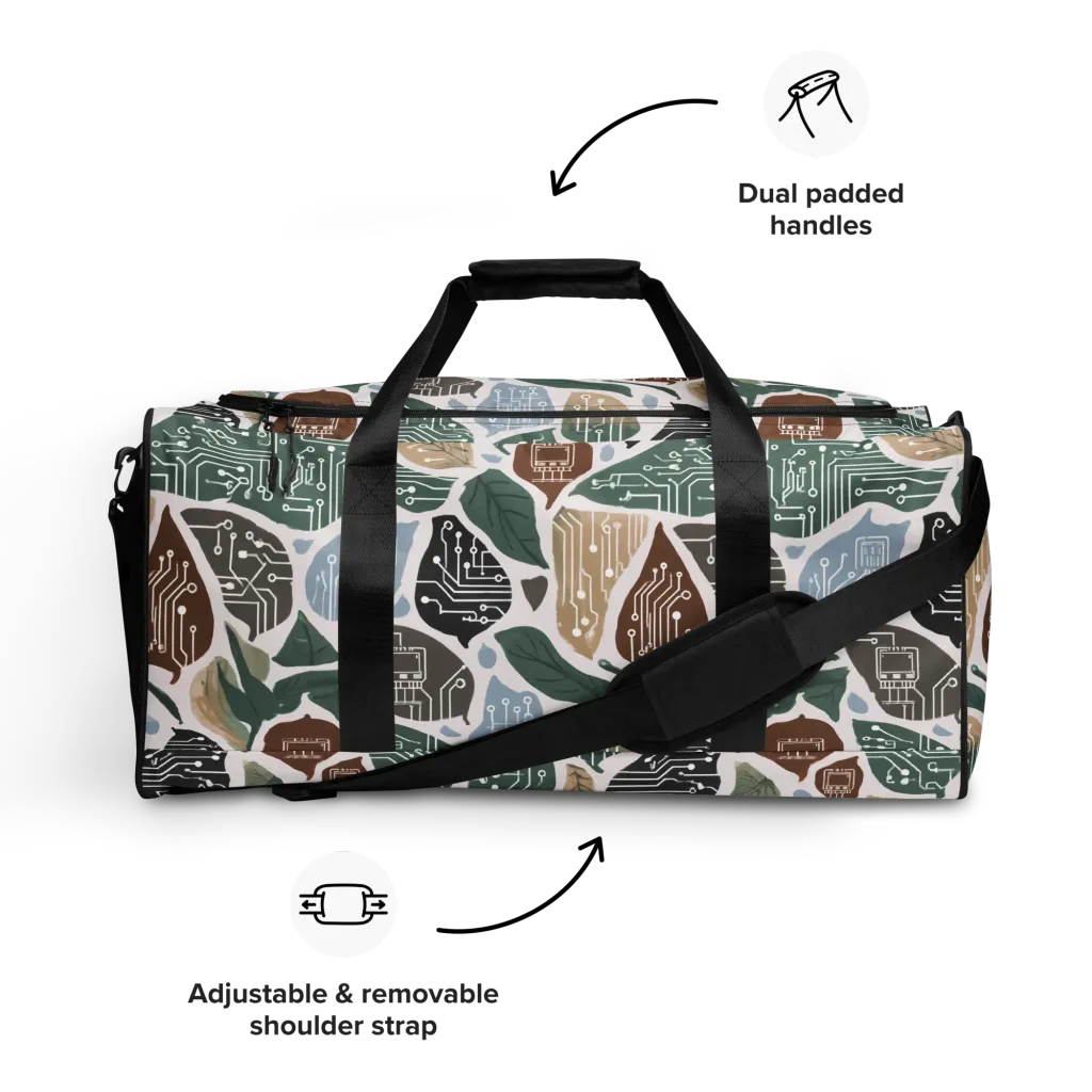 Botanical Logic on Duffle Bag — Front