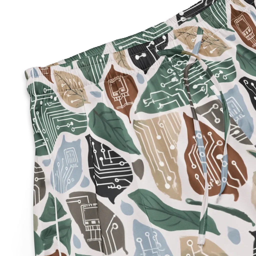 Botanical Logic on Women's Pajama Shorts — Product details