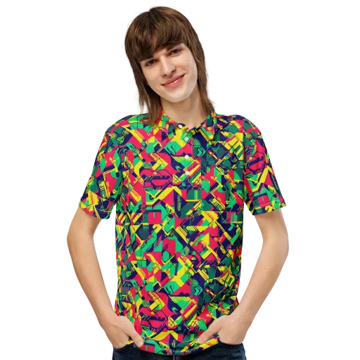 Hypercolor Relay on a Men's Slim Fit Polo Shirt
