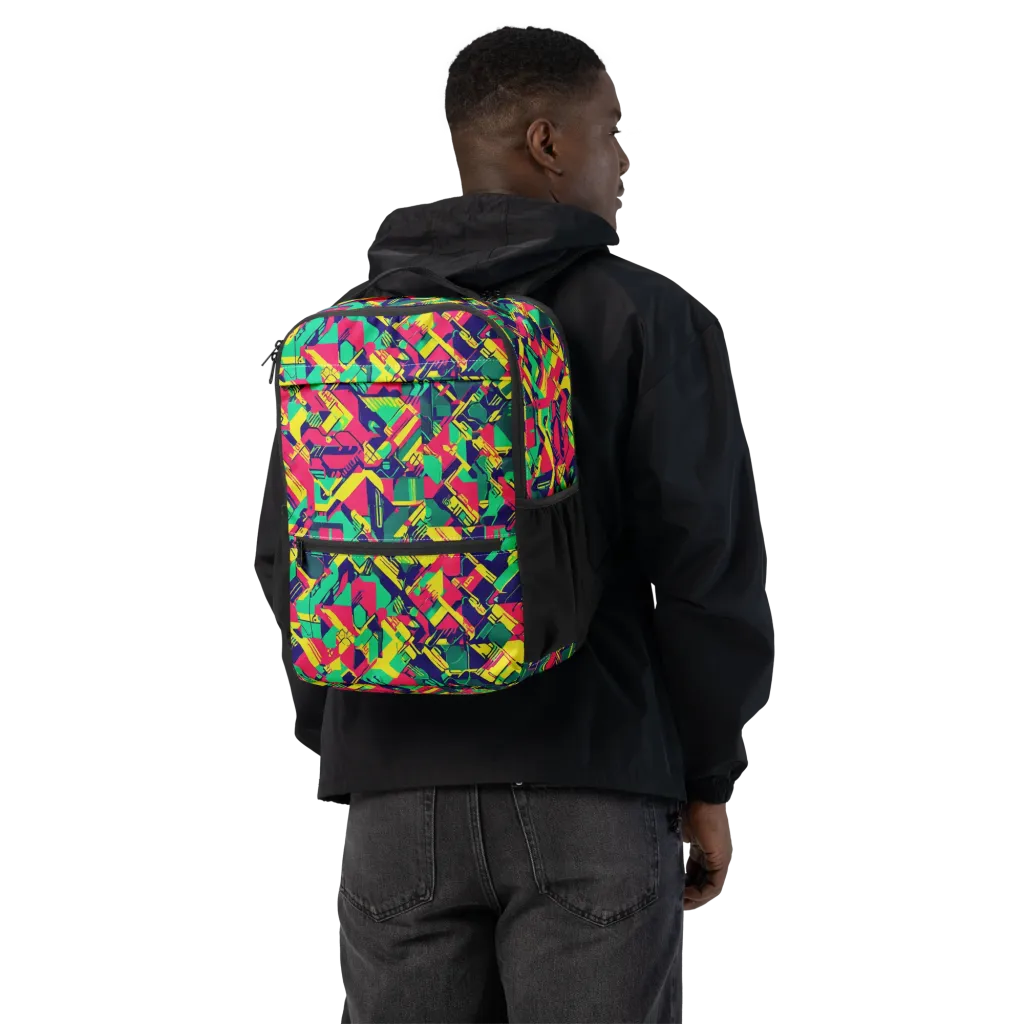 Hypercolor Relay on Utility Backpack — Back
