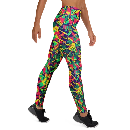 Hypercolor Relay on a Yoga Leggings
