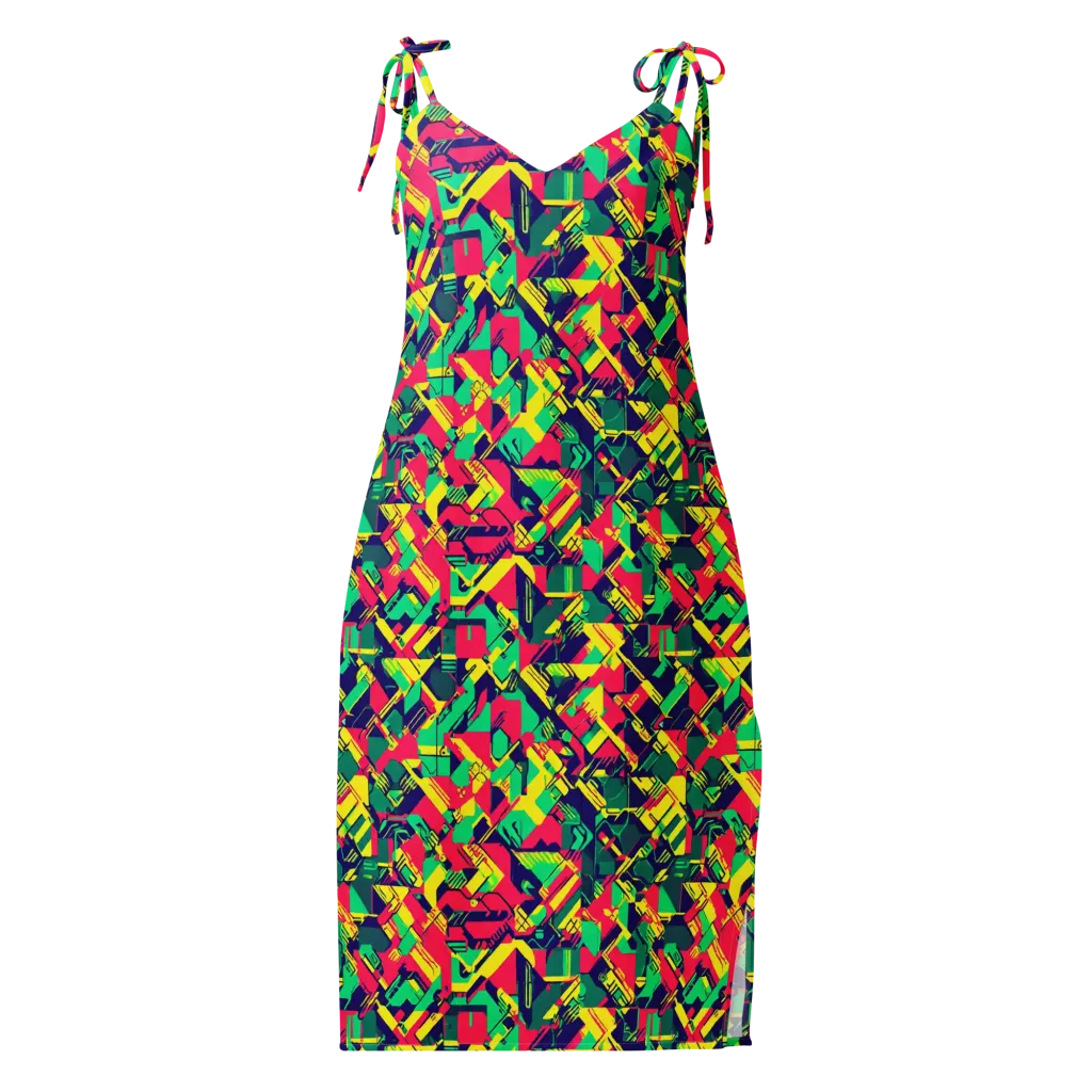 Hypercolor Relay on Slip Dress — Front