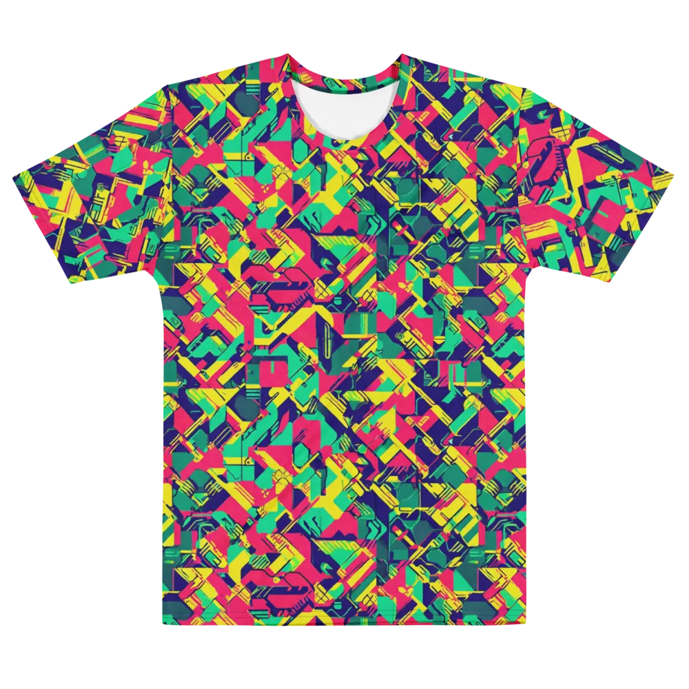 Hypercolor Relay on Men's Cotton Crew Neck T-Shirt — Front