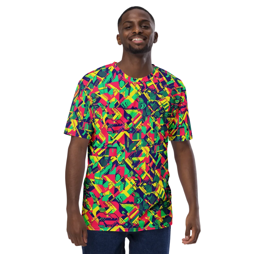 Hypercolor Relay on Men's Crew Neck T-Shirt — Front