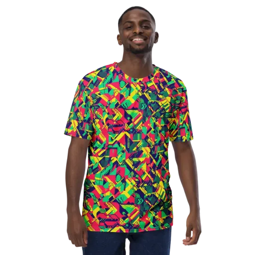 Hypercolor Relay on a Men's Crew Neck T-Shirt