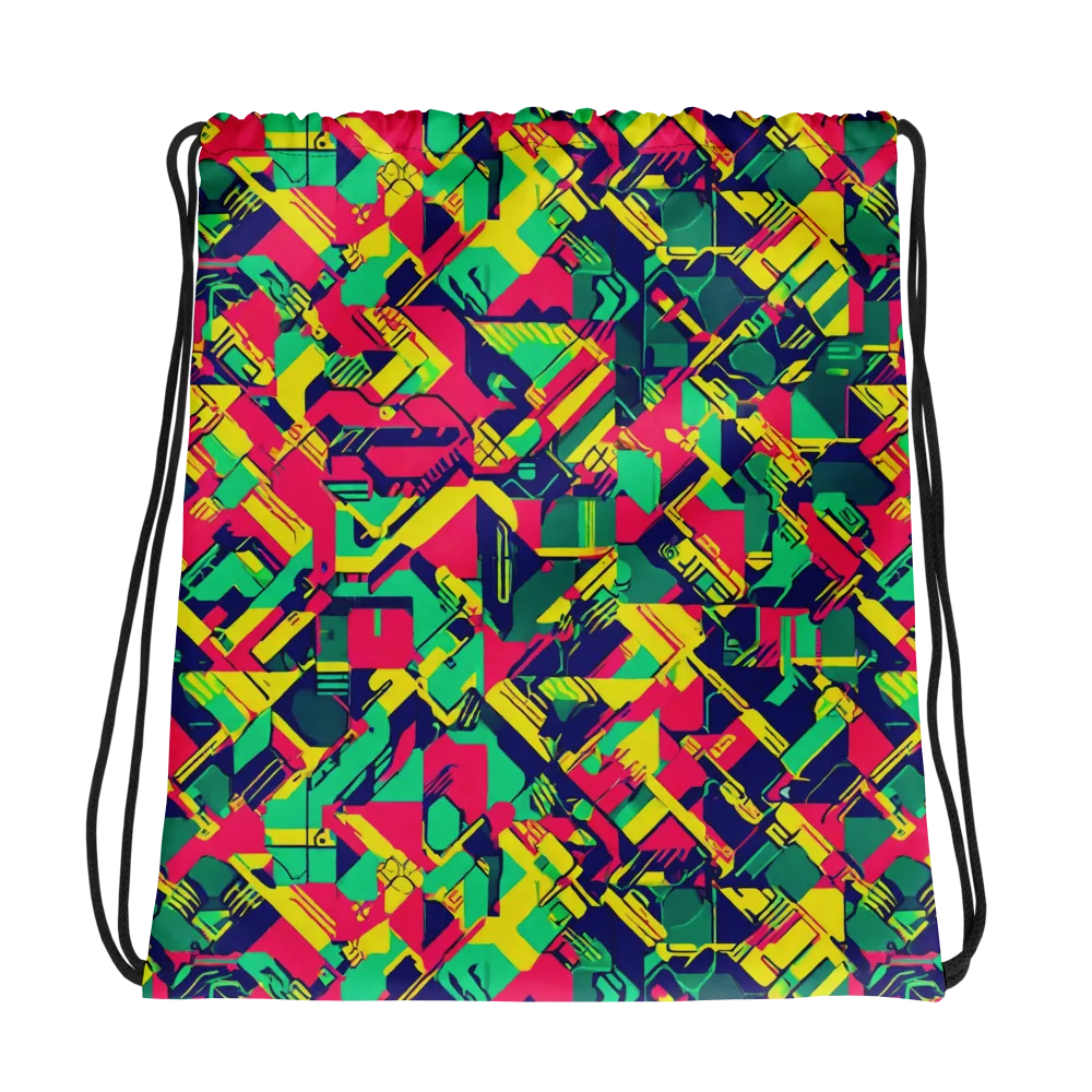 Hypercolor Relay on Drawstring Bag — Photo