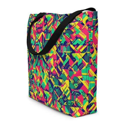 Hypercolor Relay on a Large Tote Bag W/ Pocket