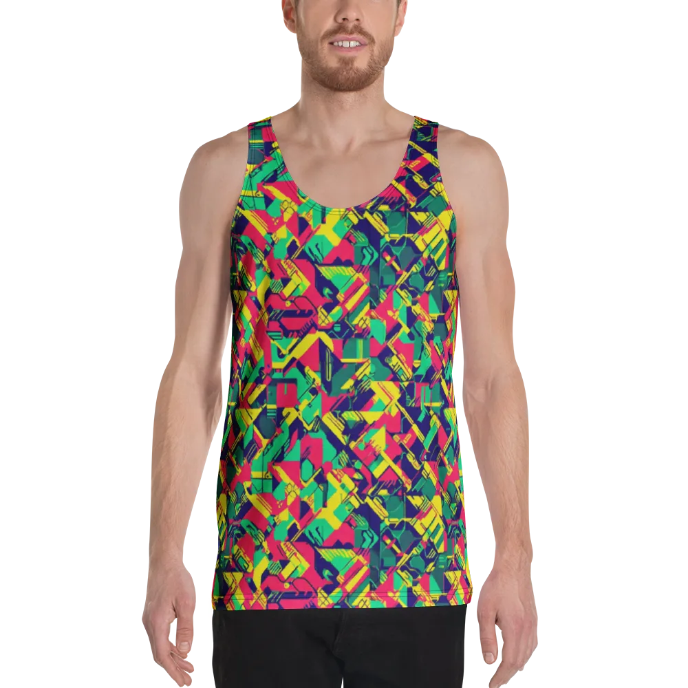 Hypercolor Relay on Men's Tank Top — Front
