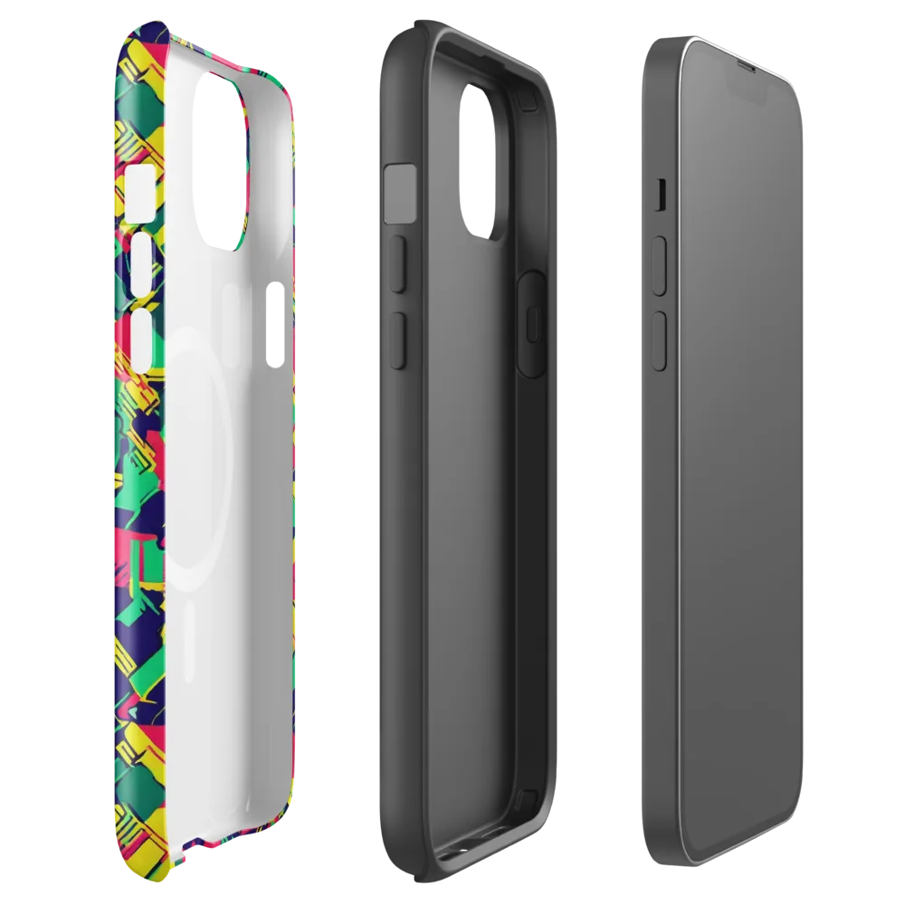 Hypercolor Relay on MagSafe Tough Case for iPhone® — Front