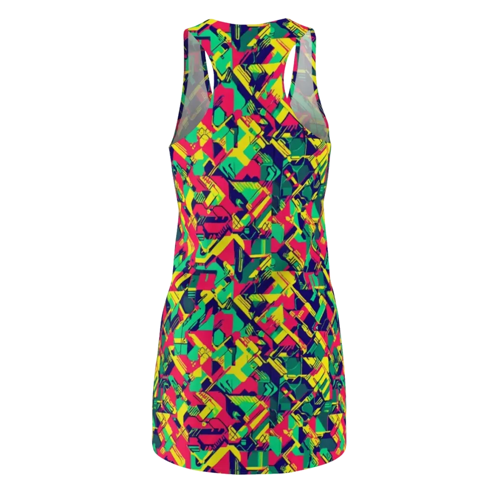 Hypercolor Relay on Racerback Dress — Back