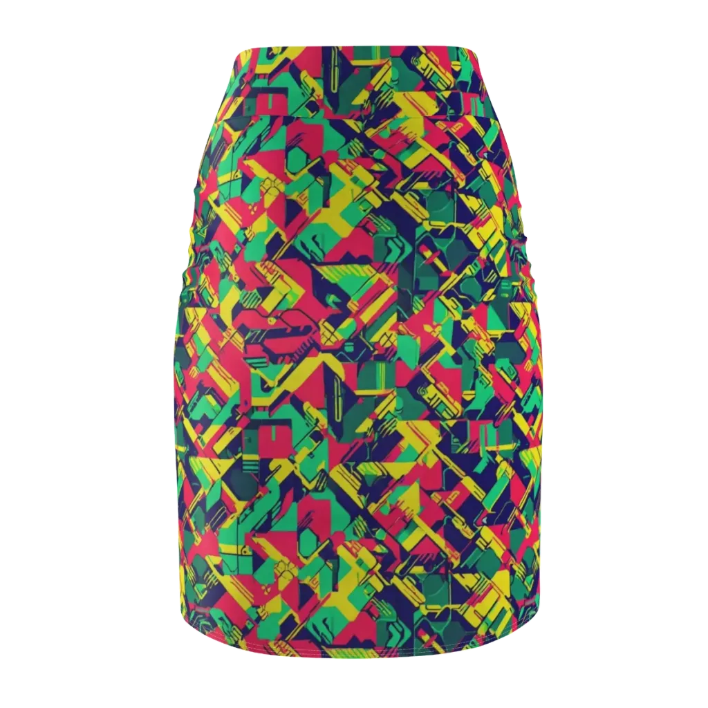 Hypercolor Relay on Pencil Skirt — Back