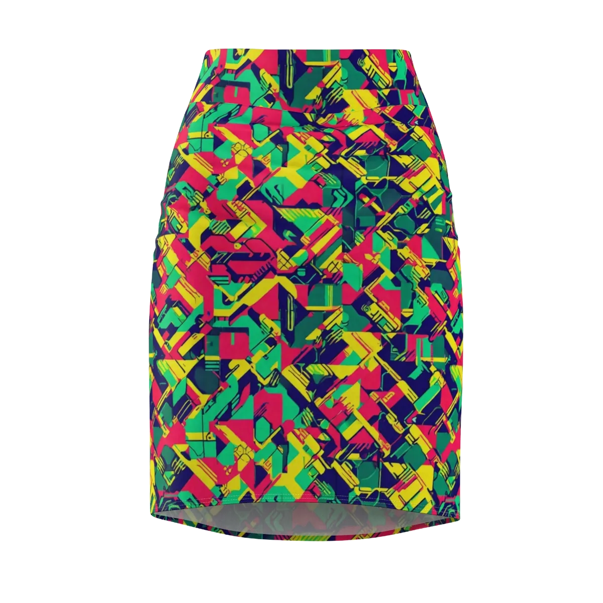 Hypercolor Relay on Pencil Skirt — Front