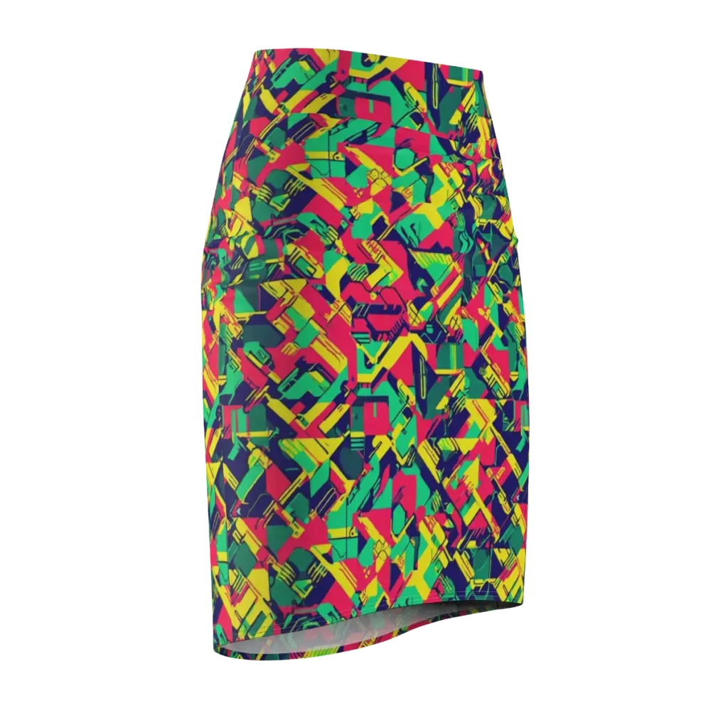 Hypercolor Relay on Pencil Skirt — Front Side