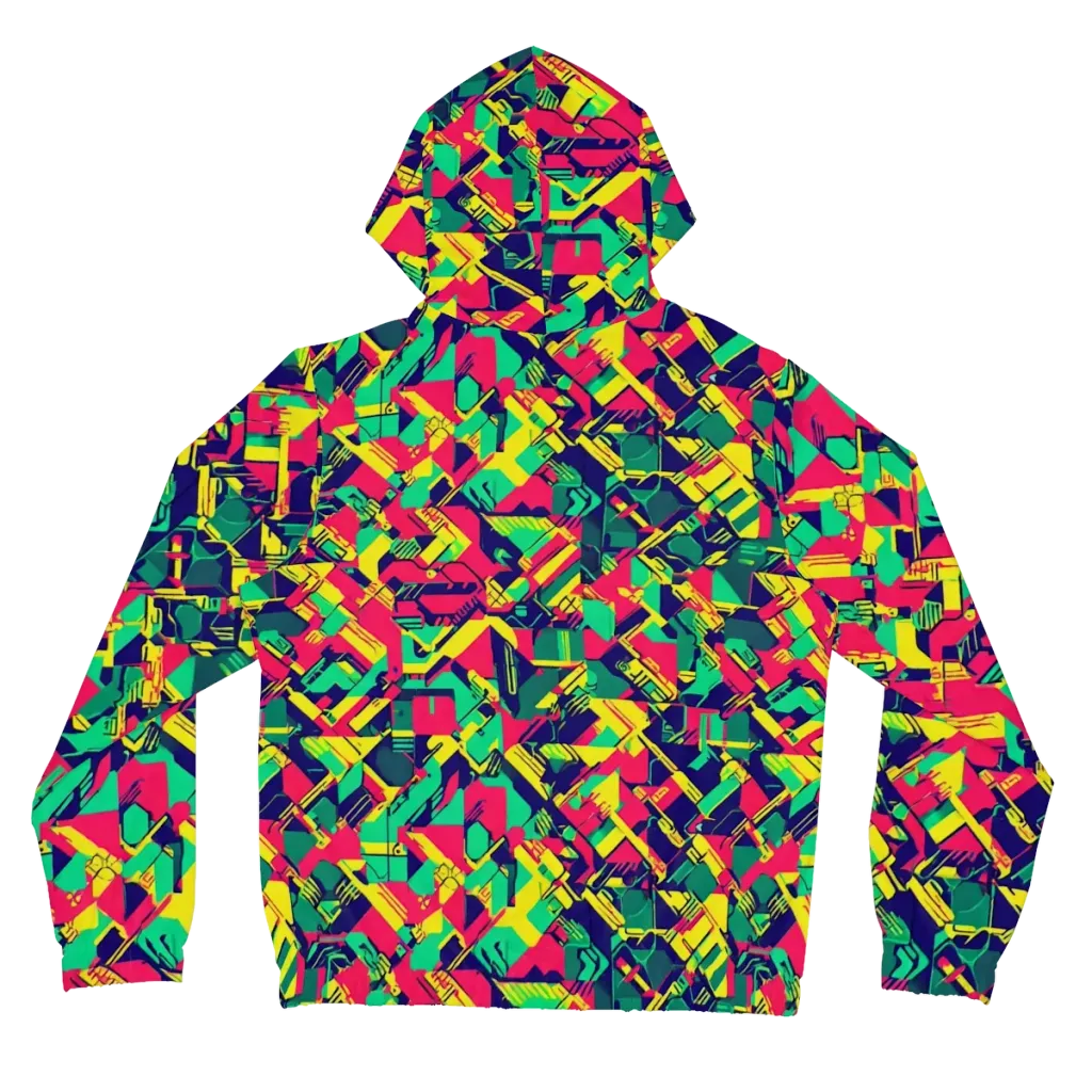 Hypercolor Relay on Women's Full-Zip Hoodie — Back