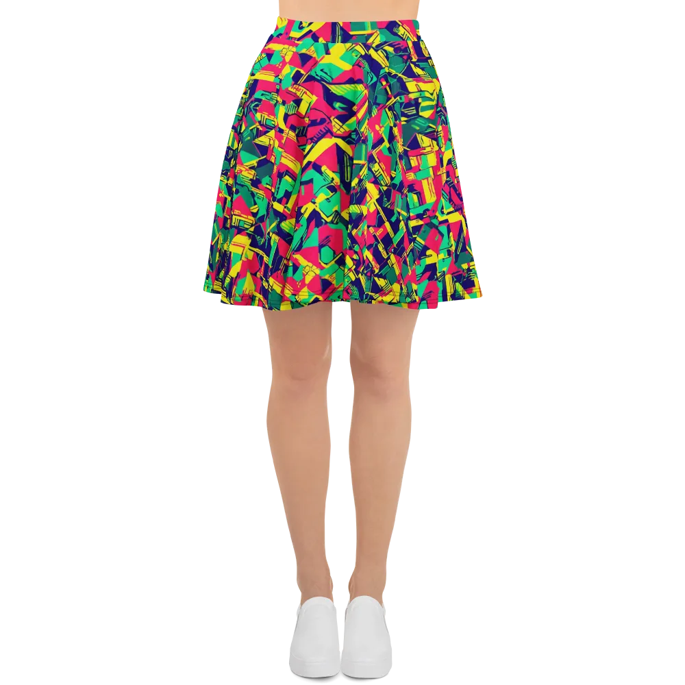 Hypercolor Relay on Skater Skirt — Front