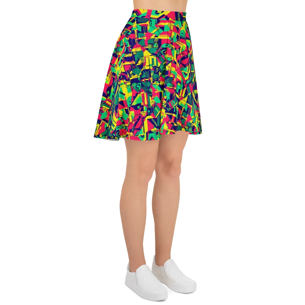 Hypercolor Relay on Skater Skirt — Right
