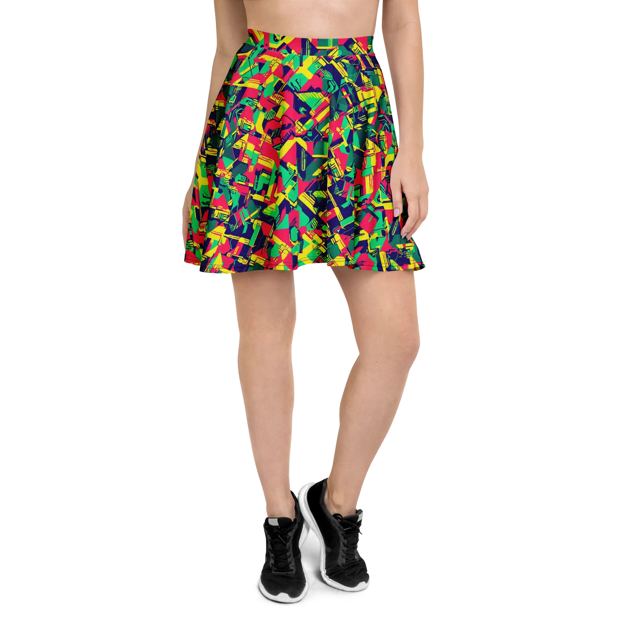 Hypercolor Relay on Skater Skirt — Front