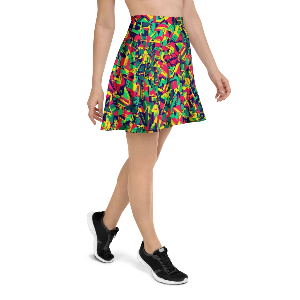 Hypercolor Relay on Skater Skirt — Right