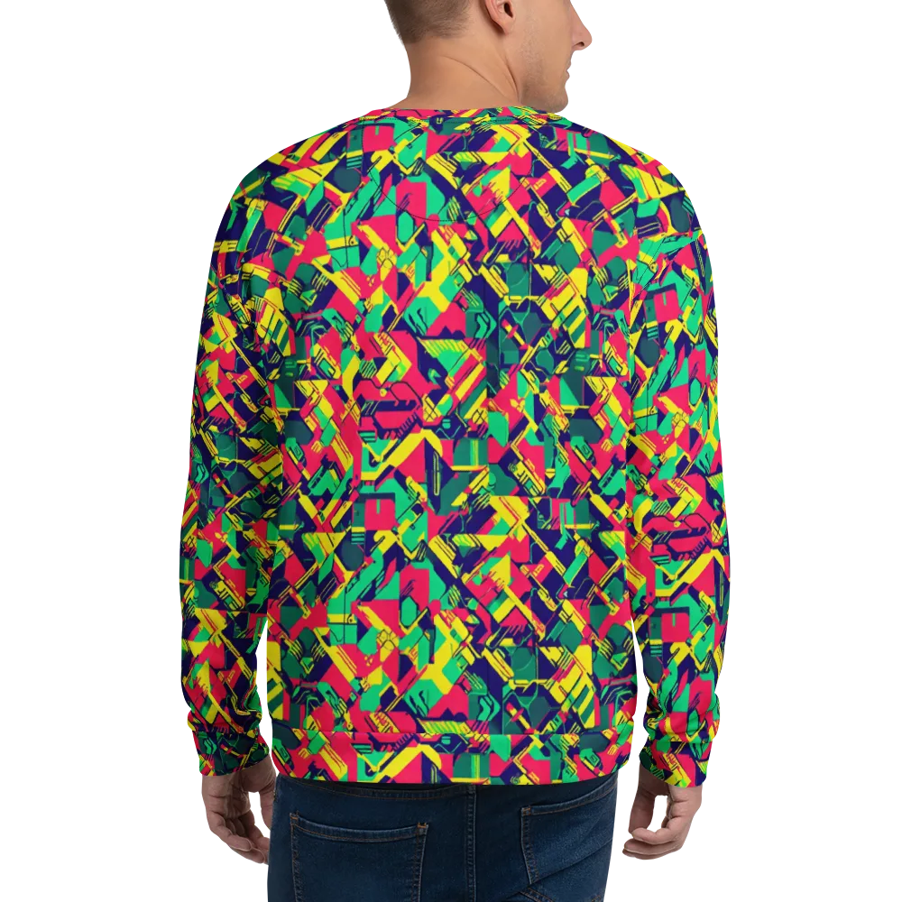 Hypercolor Relay on Sweatshirt — Back