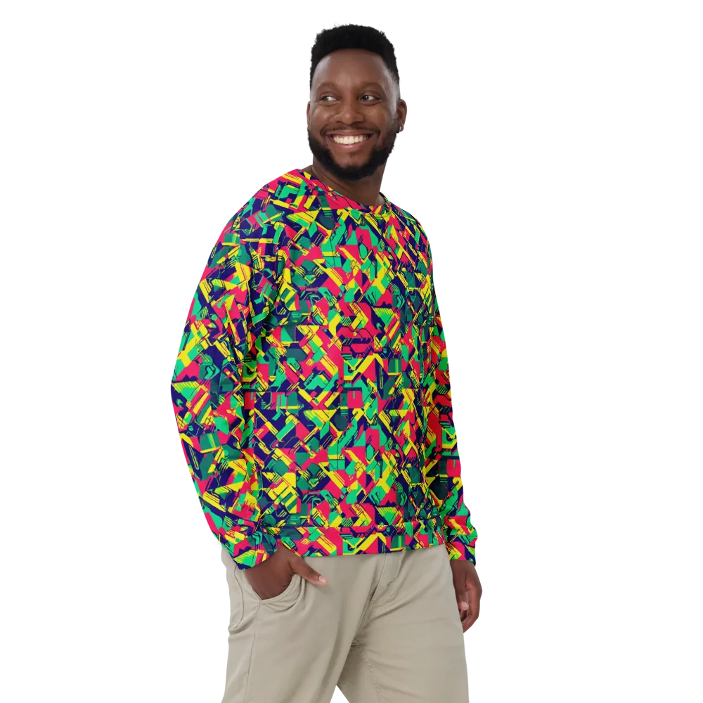 Hypercolor Relay on Sweatshirt — Front