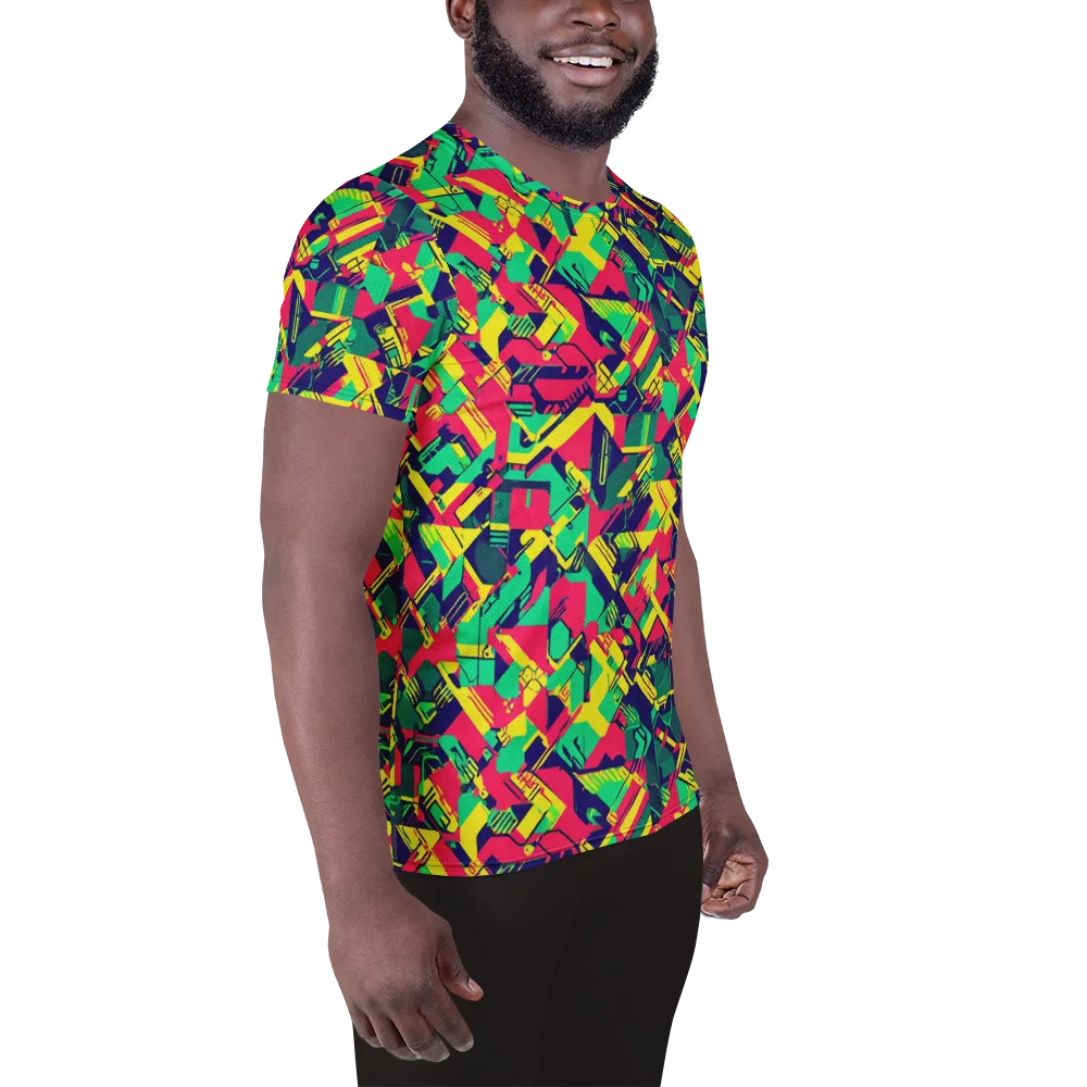 Hypercolor Relay on Men's Athletic T-Shirt — Right