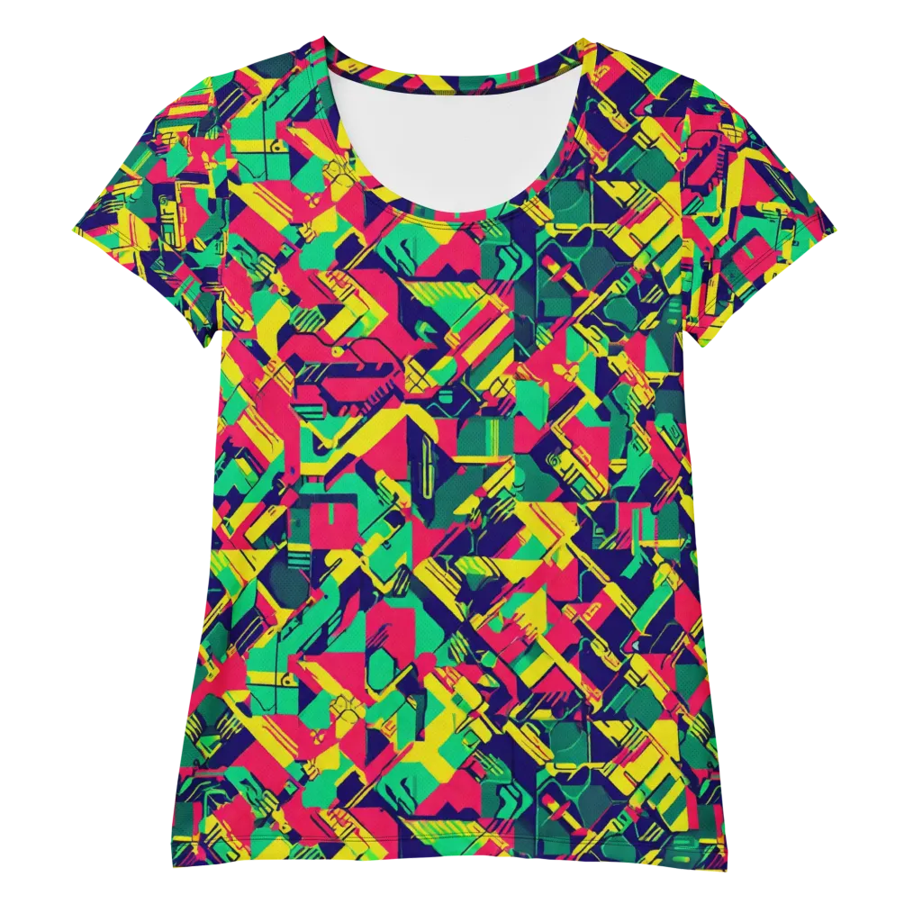 Hypercolor Relay on Women's Athletic T-Shirt — Front