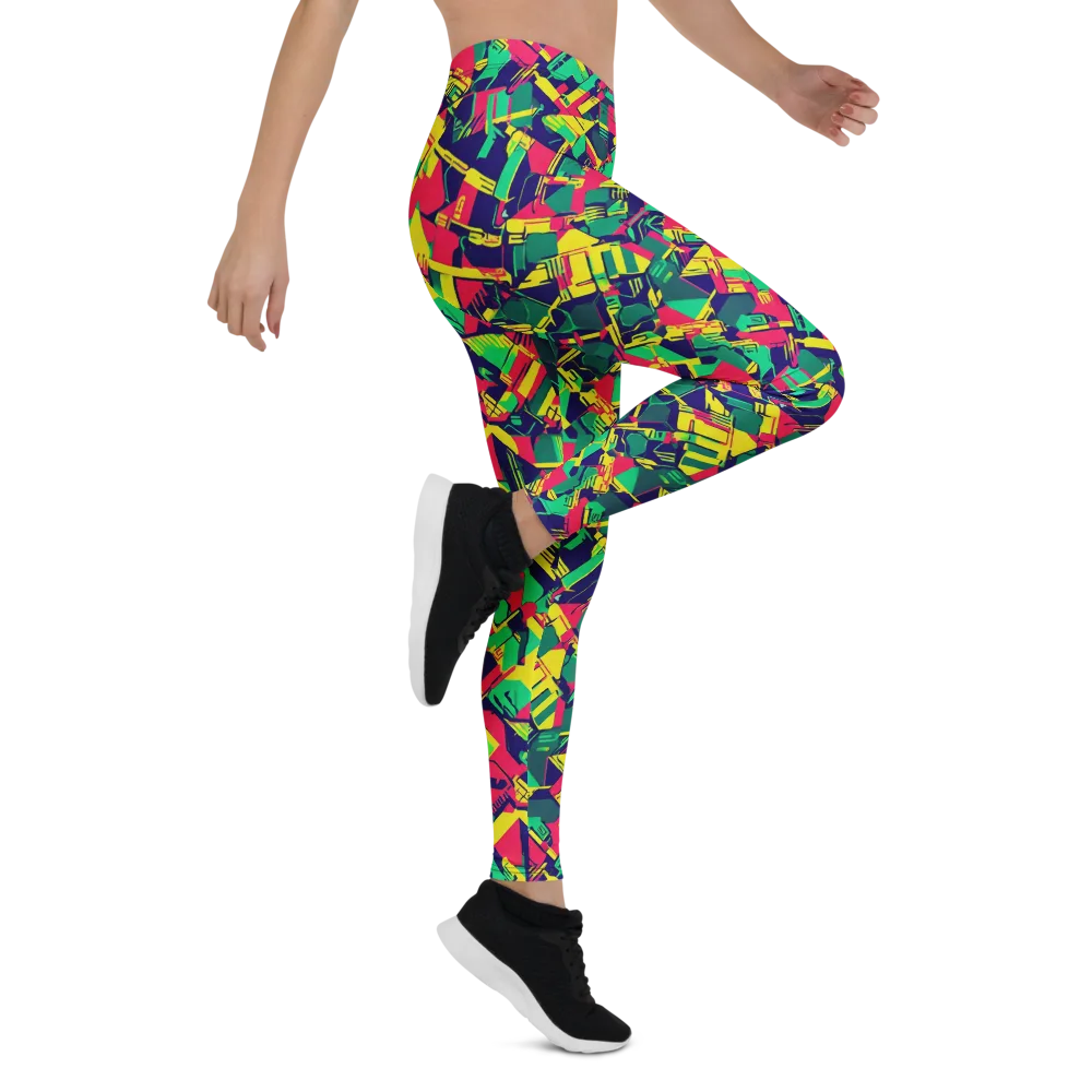 Hypercolor Relay on Leggings — Right