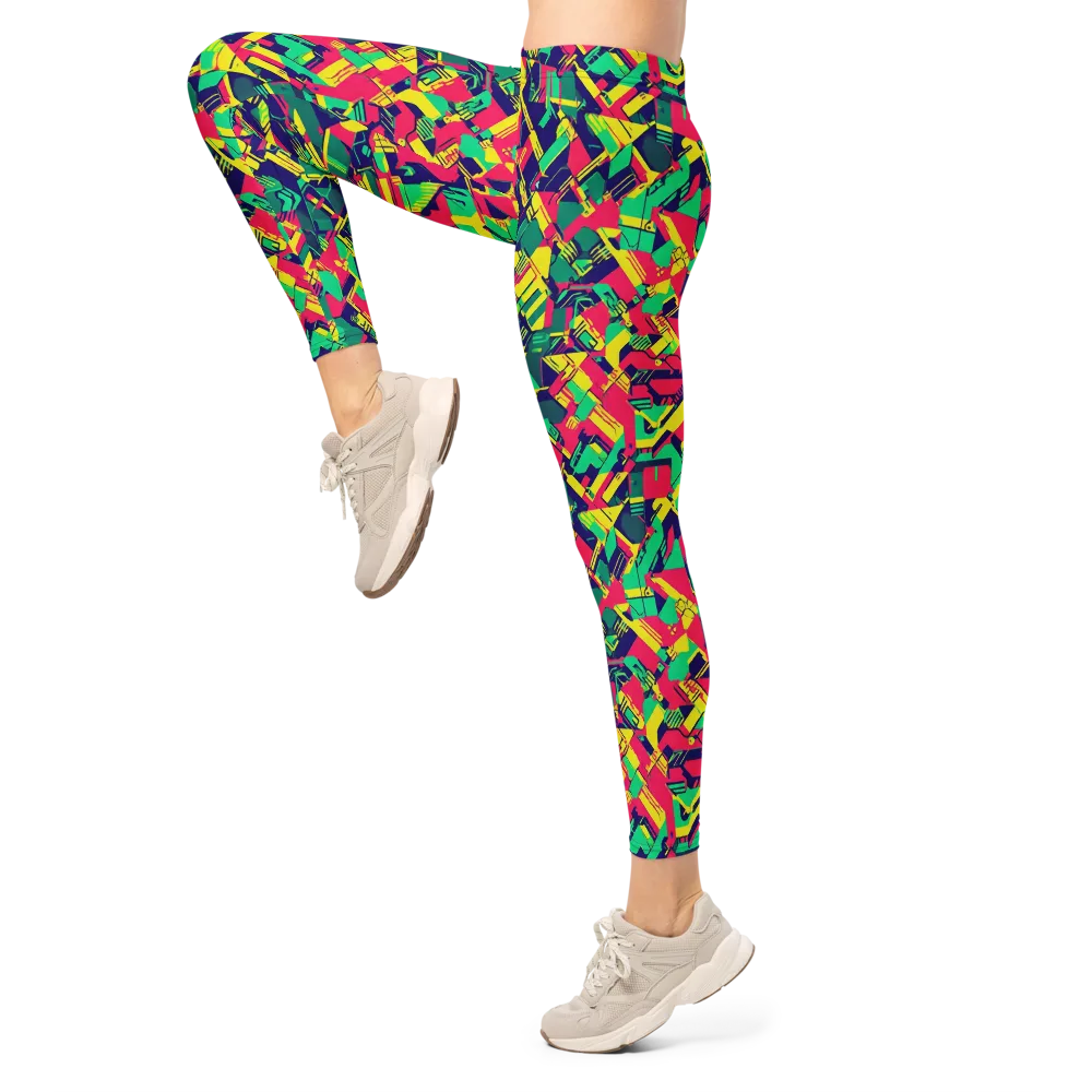 Hypercolor Relay on Leggings — Left