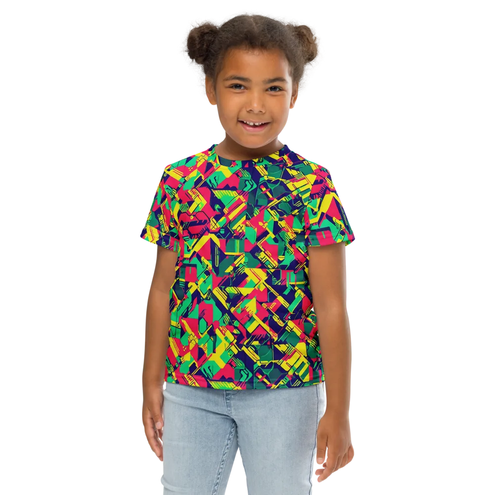 Hypercolor Relay on Kids Crew Neck T-Shirt — Front