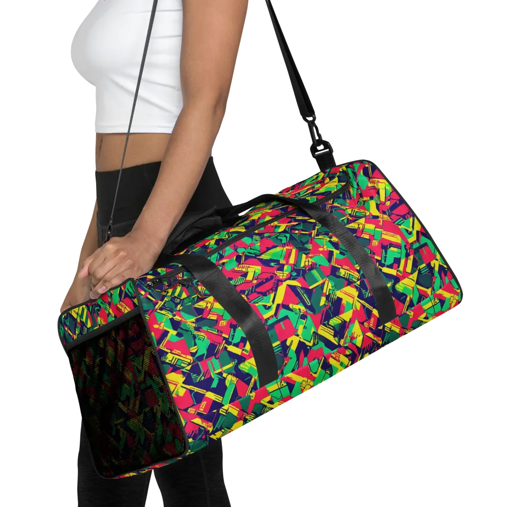 Hypercolor Relay on Duffle Bag — Front