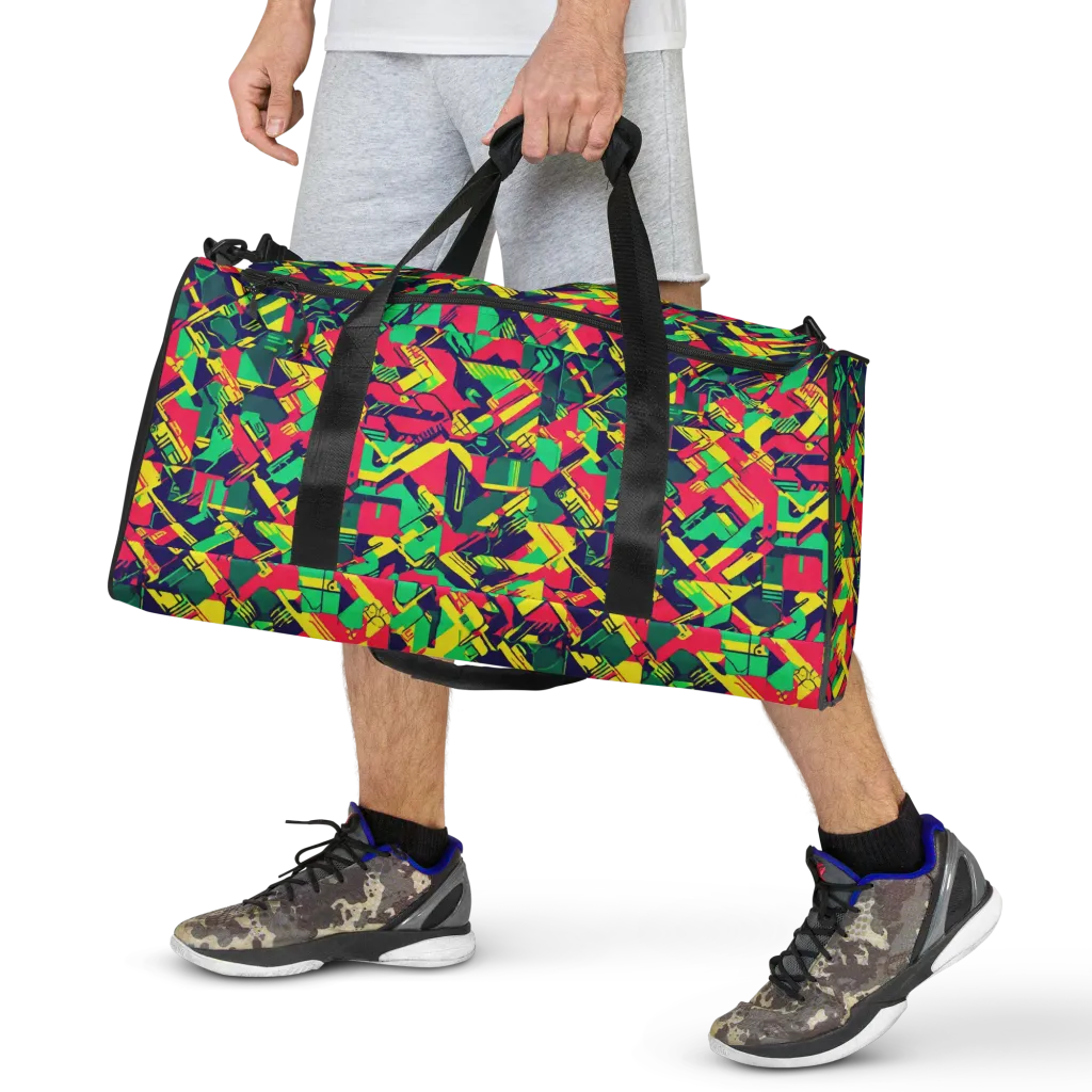 Hypercolor Relay on Duffle Bag — Front